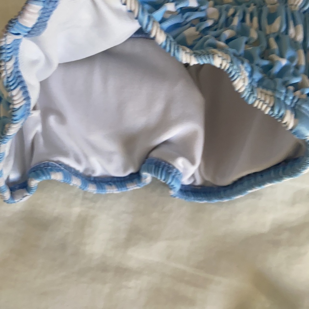Textured gingham bikini - Picture 4 of 5